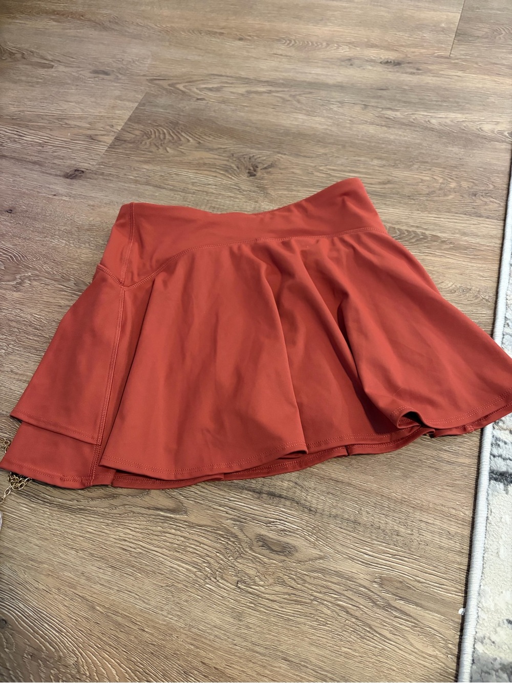Old Navy Rust Orange Circle Skirt
